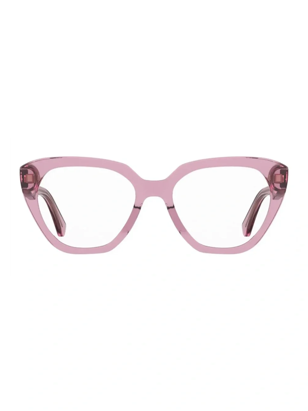 New Moschino Eyeglasses MOS628 0MU1 00 Transparent Pink 51mm NWT